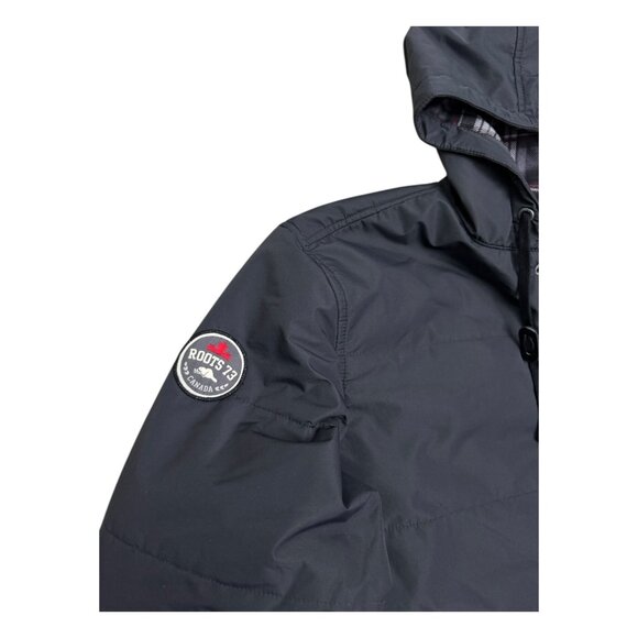 ROOTS Flannel Lined Jacket Plaid Waterproof CEFTIOCYL Winter Jacket Mens 2XL - Picture 7 of 8